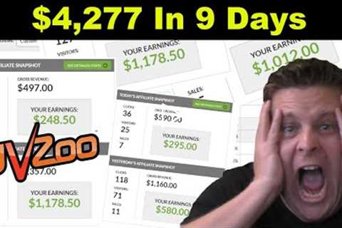 JvZoo How I Made $4,277 In 9 Days - Promote JvZoo Produts