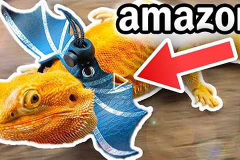 Testing The 5 Weirdest Reptile Products On Amazon!