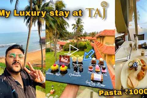 My Luxury stay at Taj Goa || Luxurious 5star Resort || stay, Food & more || Taj hotel Review ||