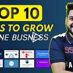 Top 10 Tools to Grow Online Business | Digital Marketing Tools | Hindi | 2021