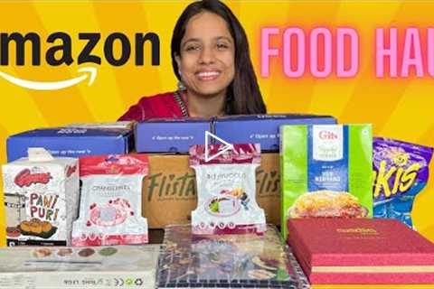 Amazon FOOD HAUL 😱😱 | Unique Food Products From Amazon 🔥🔥🔥| So Saute