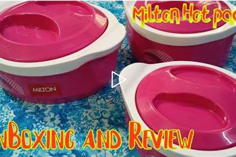 Milton Hot pack unboxing and review