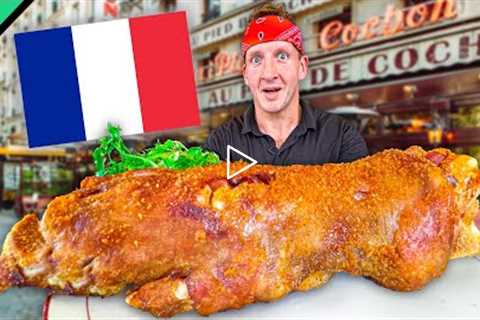 Eating Bizarre French Food in Paris for 24 Hours!! Exotic Meats of Europe!!