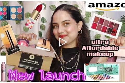 Amazon Beauty Haul ! Trying Ultra Affordable Makeup ! New launch! Hype products 2022!