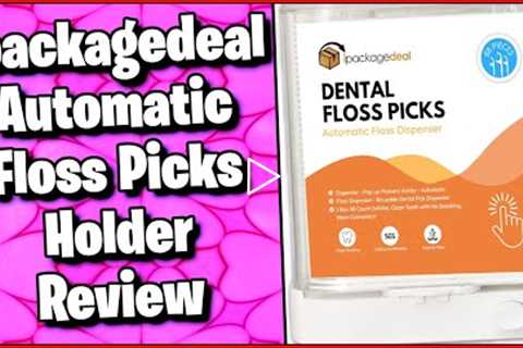 Ipackagedeal Automatic Floss Pick Holder || MumblesVideos Product Review