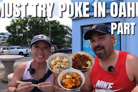 OAHU, Hawai''''i 2022 EATS |  MUST TRY POKE PART 1 Fresh Catch - Smoked Tako, Salmon, Ahi Shoyu