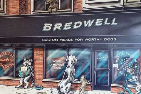 Wall Graphics Add Bite to Dog Food Restaurant's Branding