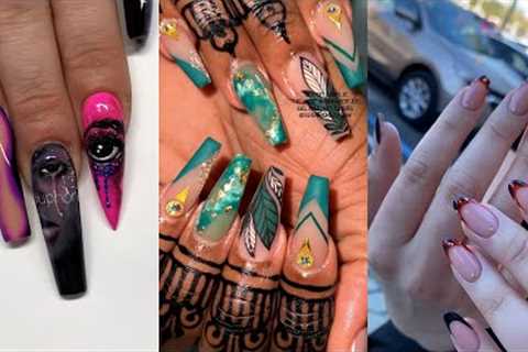 ✨283✨Amazingly Beautiful Acrylic Nail Art Designs Tutorial Ideas Compilation