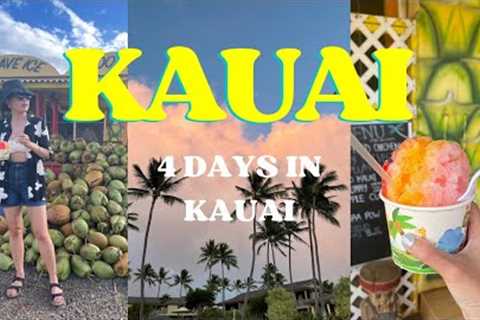 🌴🌈 KAUAI 2022 VLOG // 4 Days in Kauai // Napali Coast, Waimea Canyon, Queen’s Bath