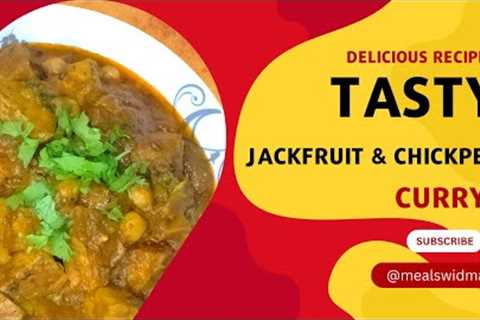 Jackfruit and Chickpea curry | Tasty Healthy & Nutritious | कटहल और चना की सब्जी | North Indian ..