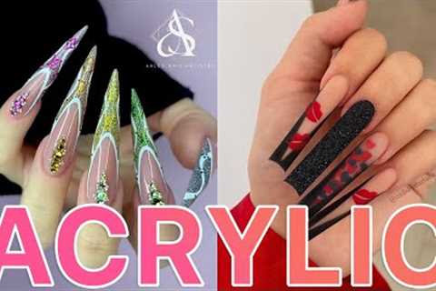 ✨305✨Amazingly Beautiful Acrylic Nail Art Designs Tutorial Ideas Compilation