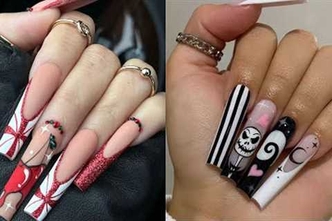 ✨319✨Amazingly Beautiful Acrylic Nail Art Designs Tutorial Ideas Compilation