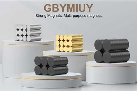 Strong Neodymium Magnets, Rare Earth Magnets, Small Round Refrigerator Magnets for Fridge, Office,..