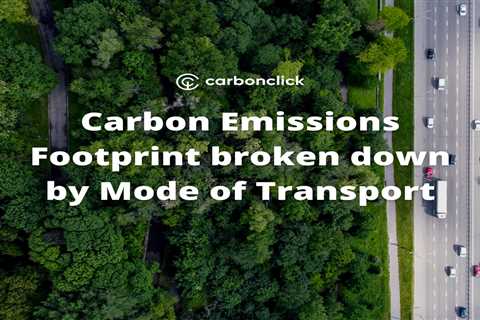 Carbon Emissions Footprint broken down by Mode of Transport