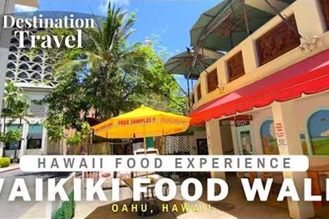 Places to Eat in Waikiki | Waikiki Food Walking Tour | Hawaii Travel