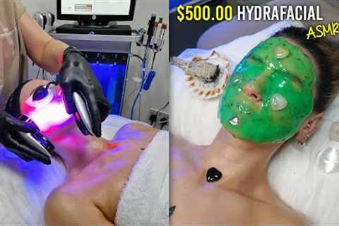 [ASMR] This Is What A $500 Luxury Hydrafacial Treatment Gets You