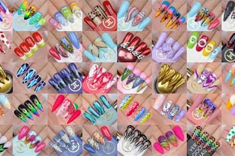 200 New Nails Art Designs | Beautiful Nail Designs Compilation for Beginners at Home | Nails Art