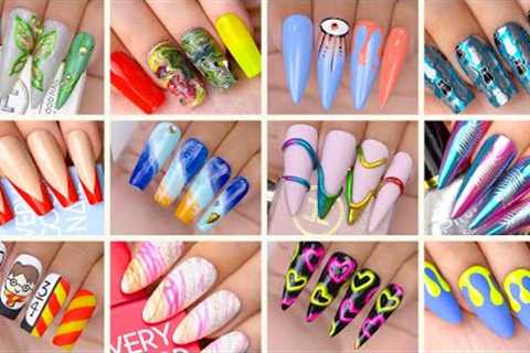 15+ Simple Nails Art Designs | Women Nail Polish Compilations | Olad Beauty