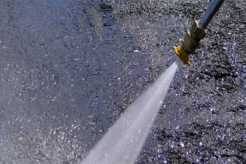 What are the essential safety precautions to follow when pressure washing?