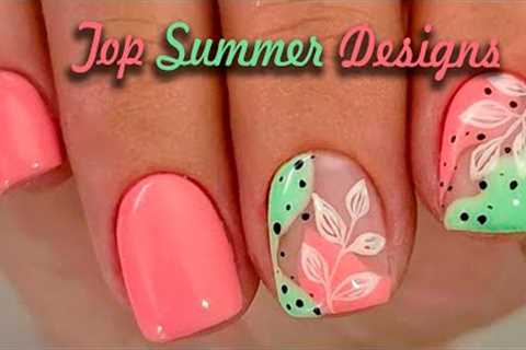 New Nail Art Design  ❤️💅 Compilation For Beginners | Simple Nails Art Ideas Compilation #486