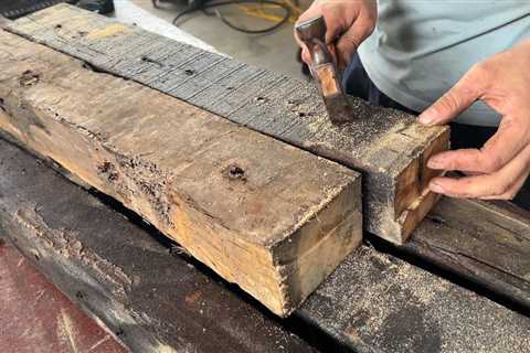 Crafting an Extraordinary Bench with a Combination Table from Recycled Boat Planks