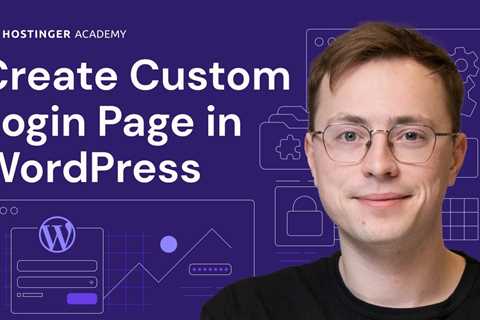 How to Create a Custom Login Page in WordPress for Free | WordPress Custom Login