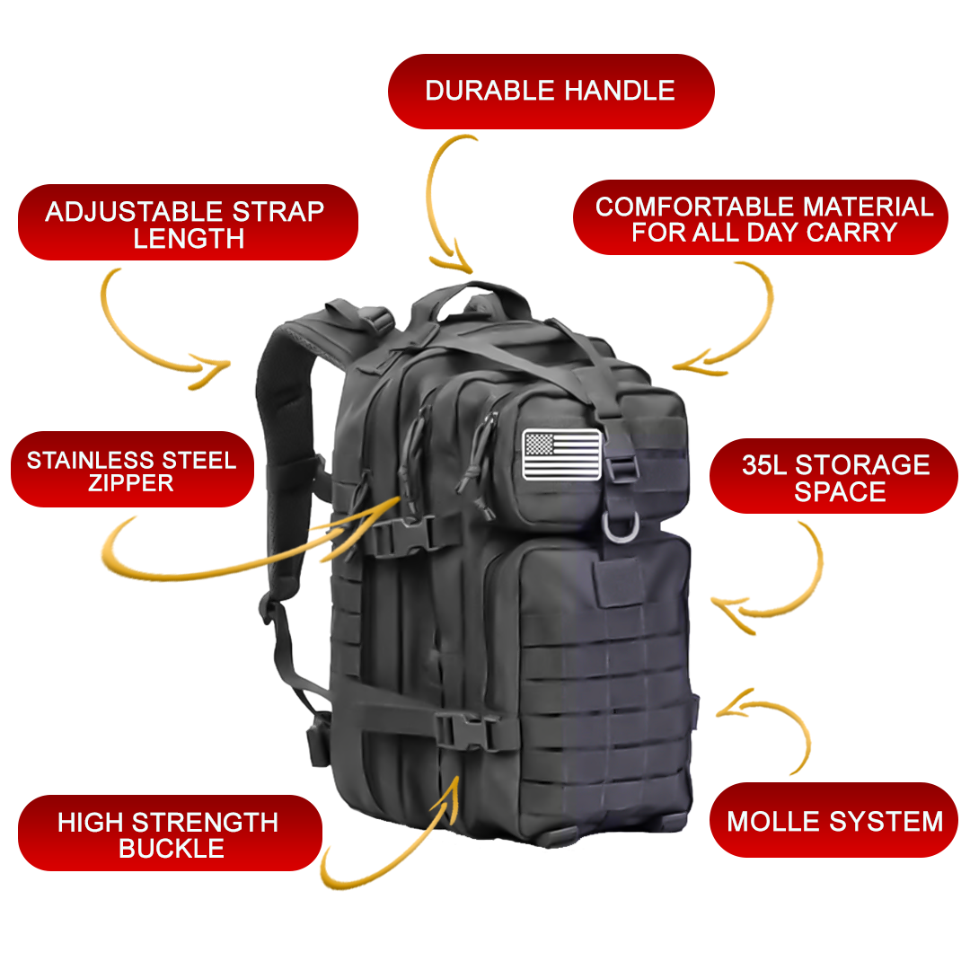 Free DIY HUB Military - Standard Tactical Backpack -