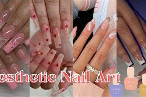 Aesthetic Nail Art tutorials (TikTok compilation)