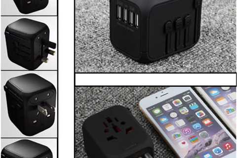 compact travel adapter