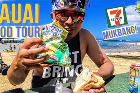 BEST EATS in KAUAI | Trying Hawaii 7-ELEVEN - Hawaiian Food Guide