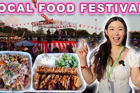 MEGA Local Food Festival! || [Aloha Stadium, Hawaii] OBON MATSURI FESTIVAL!