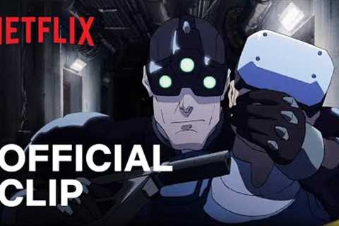 Captain Laserhawk: A Blood Dragon Remix | Splinter Cell Sam Fisher | Official Clip | Netflix