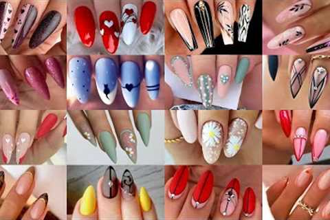 Nail Art Designs 2023❤️💅 Compilation For Beginners | Simple Nails Art Ideas Compilation #640