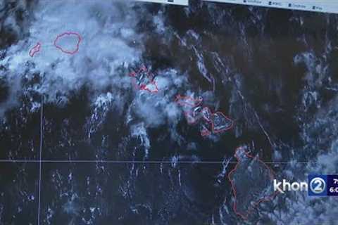 Kona Low hits Kauai first, other islands later this week