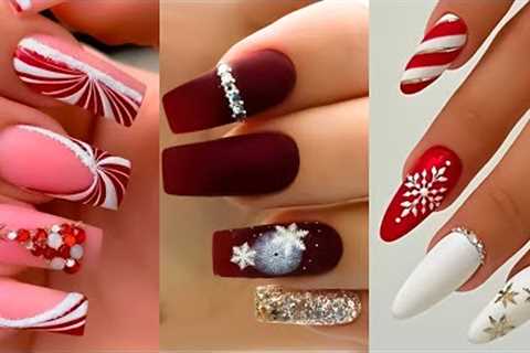 Christmas Nails 2023❤️💅 Best Nail Art | WINTER Nail ART design | Simple Nail Art Ideas  #659