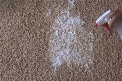 How can I clean my Carpet without a Machine