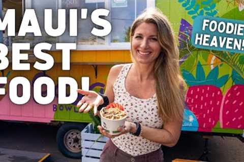 BEST FOOD IN MAUI, HAWAII (we ate at the highest rated food trucks in Maui)