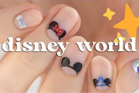 Cute Nail Art 2024 🏰 Fun & Easy Disney World Nail Art Designs!