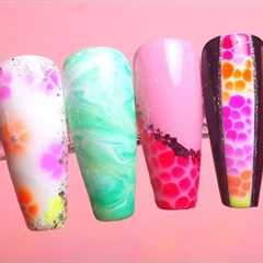 NAIL ART: 6 Different Blossom/Blooming Gel Nail Design Ideas - Bluesky