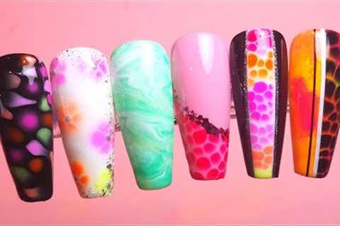 NAIL ART: 6 Different Blossom/Blooming Gel Nail Design Ideas - Bluesky