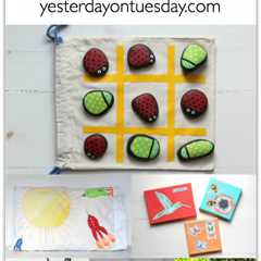 7 FUN Summer Crafts for Kids | Yesterday On Tuesday