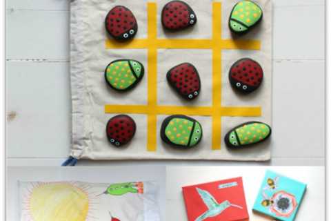 7 FUN Summer Crafts for Kids | Yesterday On Tuesday