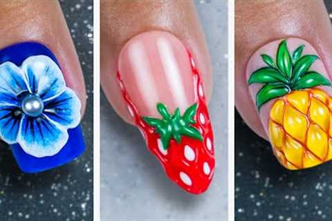 Cute Summer Nail Art Ideas 2024 | Best 3D Nail Art Compilation