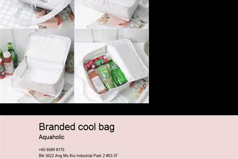 branded cool bag