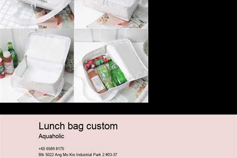 lunch bag custom