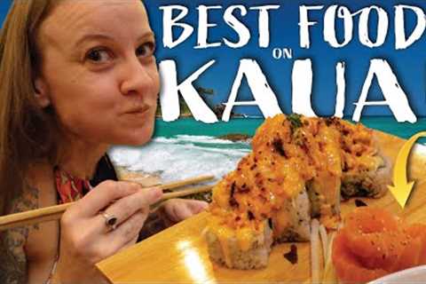 The Best Food in Kapa''a Hawaii! (Kauai Food Tour)