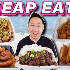 AFFORDABLE FOOD SPOTS in Hawaii! || [Oahu, Hawaii] Local Cheap Eats Gems!