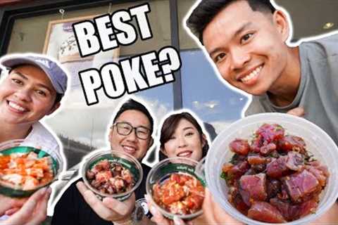 3 POPULAR Poke Spots To Try In Oahu, Hawaii!