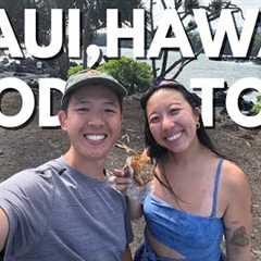 Maui, Hawaii FOOD TOUR 🌺 17 SPOTS: best shave ice, pies, cinnamon rolls, steak, fish, lunch plates